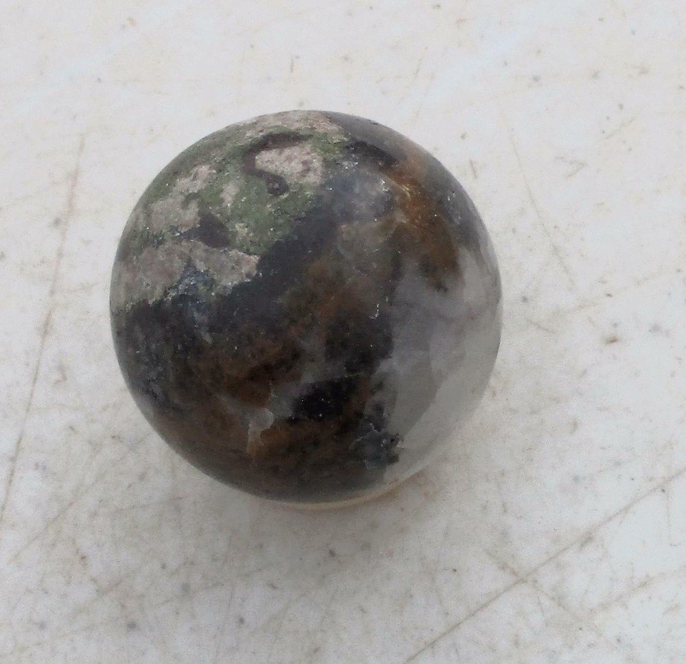 Fluorescent African Calcite 25mm Sphere for Collection 5060