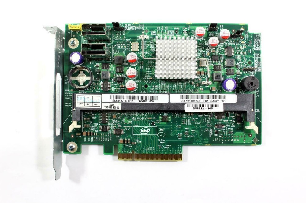 Intel Fujitsu SAS1078 Dual Port SAS RAID Server Controller PCI-E D56622-305