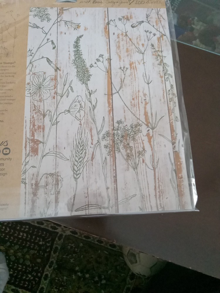 New IOD Decor "Sprigs" Stamp