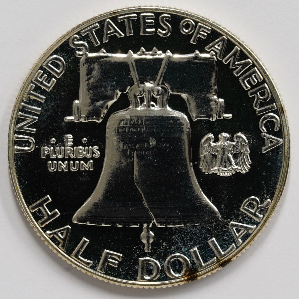 1959 Proof Franklin Silver Half Dollar