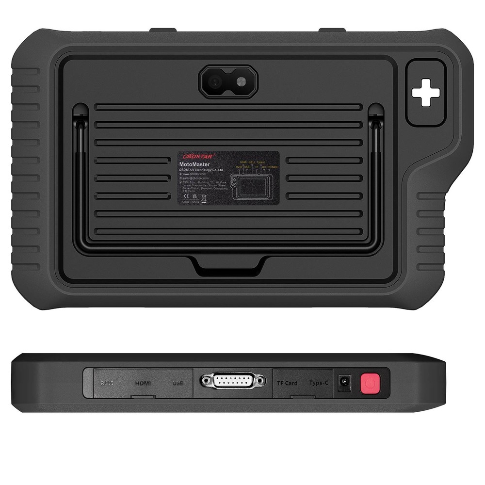 OBDSTAR MOTOMASTER Motorcycle Scanner with Built-in CAN FD DoIP E-C-U Flasher US