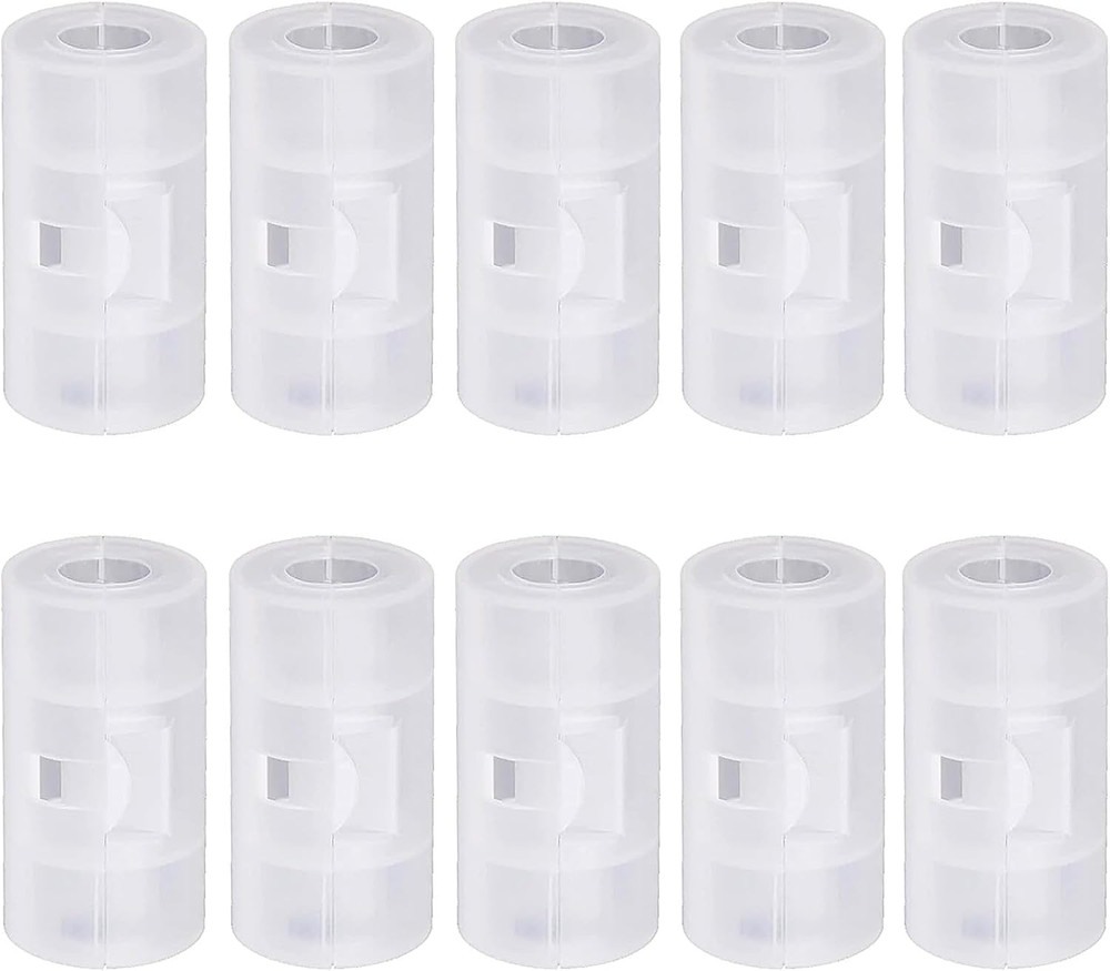 4 Pack AA to C Size Battery Adapter Converter Case AA to C Size Spacers