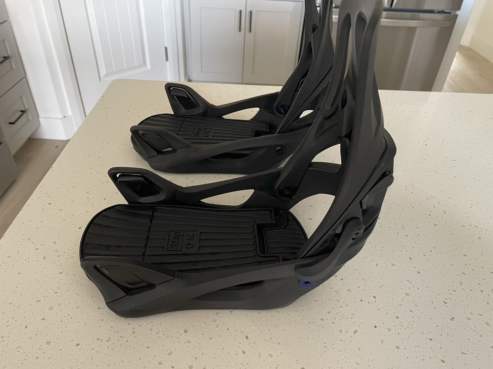 Burton Step On Women's Snowboard Bindings Black Medium Re:Flex Combo Disc