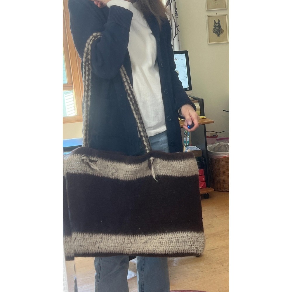 HUGE Oversized Wool Tote (3182)