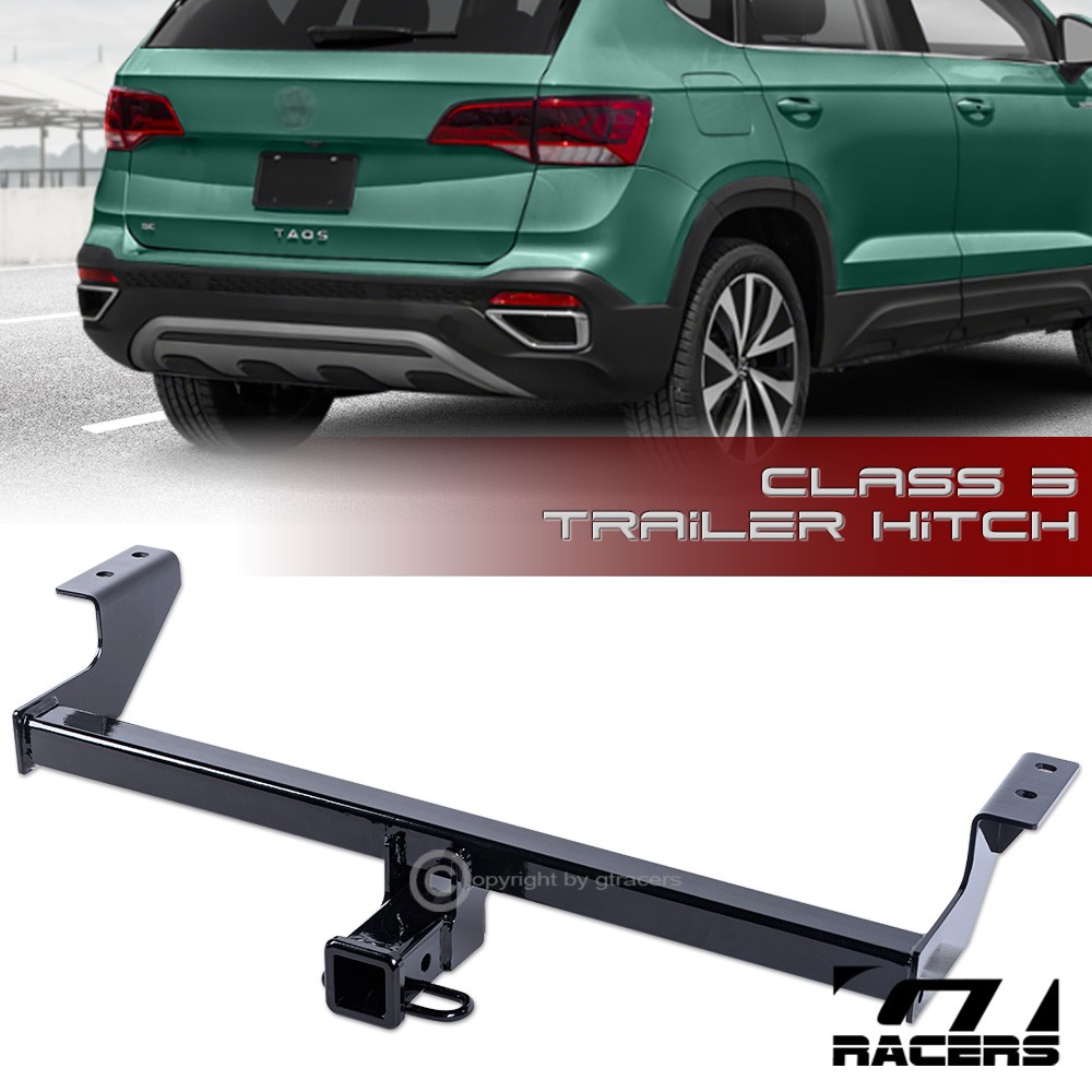 For 2022-2025 VW Taos Class 3/III Rear Mounting Trailer Hitch+2" Towing Receiver