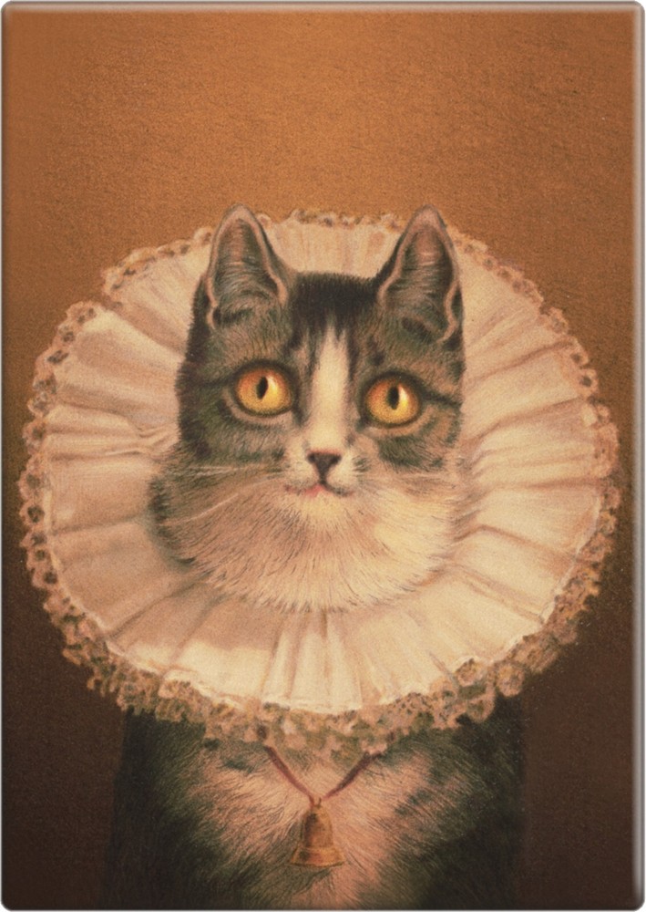 Compact Mirror - Frederick Dielman's The Widow Repro - 2.5" x 3.5" - #7724