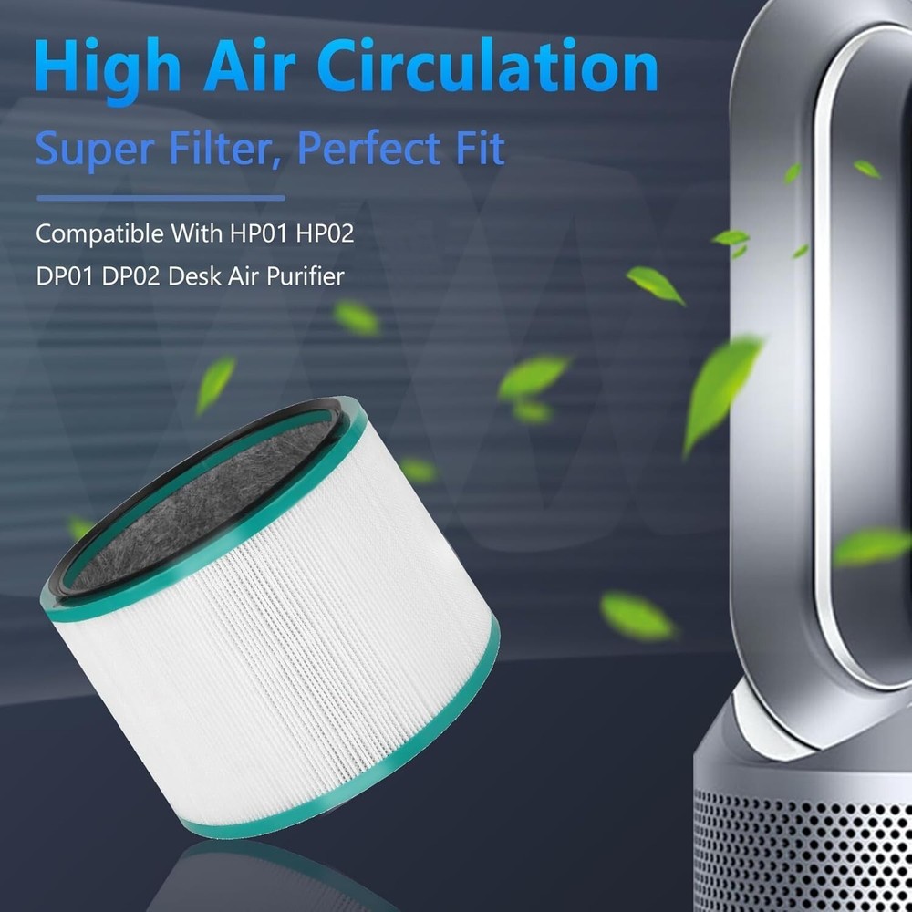 HP01 HP02 DP01 DP02 Desk Air Purifier Filter Replacement for Dyson