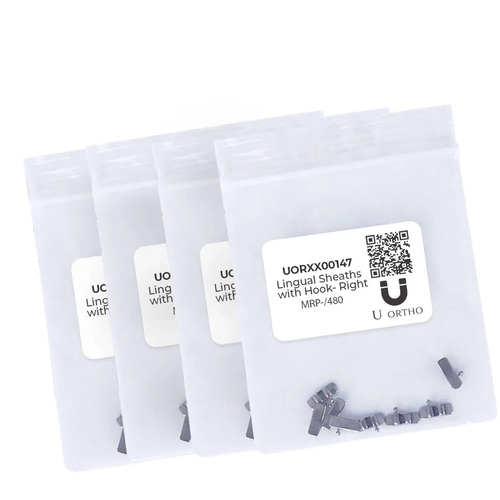 U ortho Lingual Sheaths with Hooks