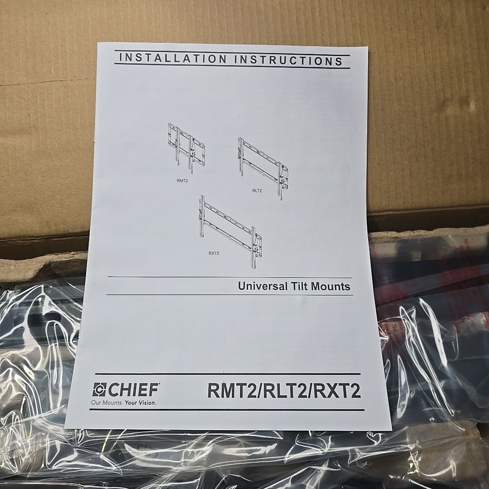 CHIEF RMT2 Medium Universal Tilt Mount New Sealed