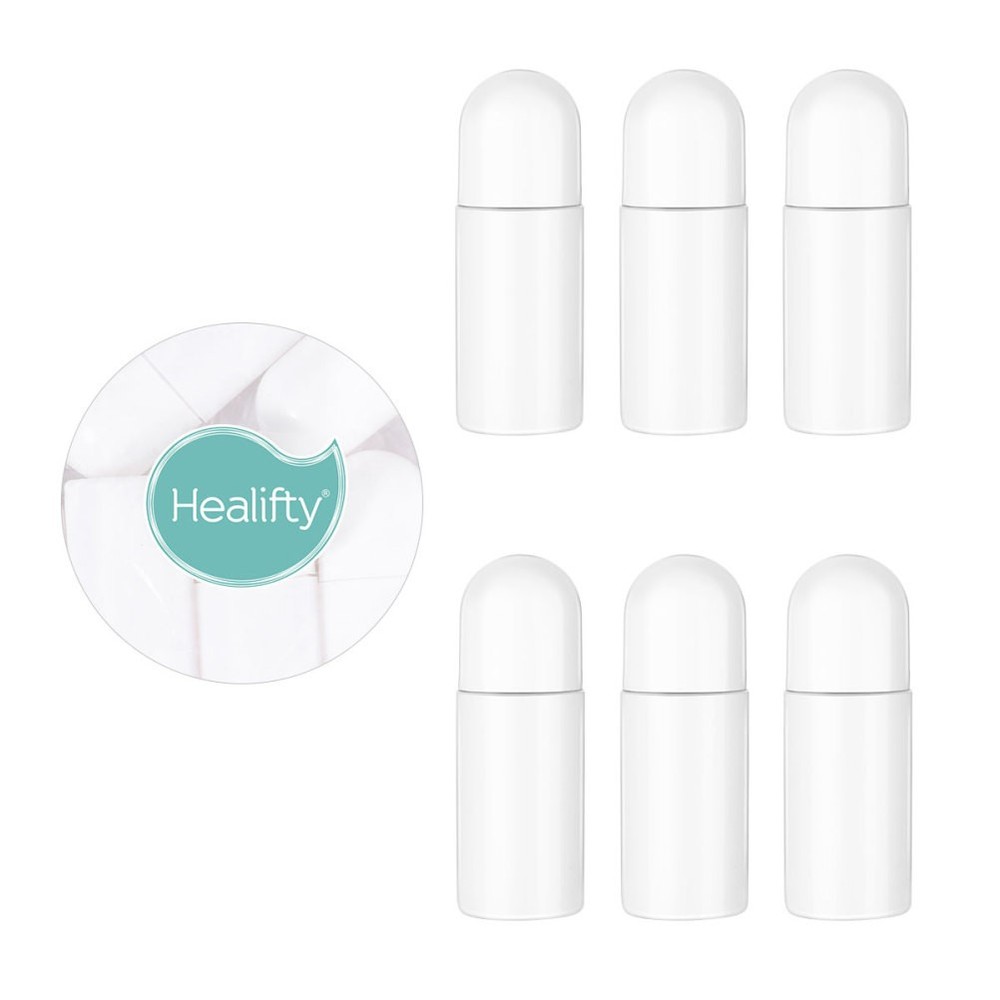10Pcs Empty Refillable Roll On Bottles Leak- Proof Reusable Roll On Bottles