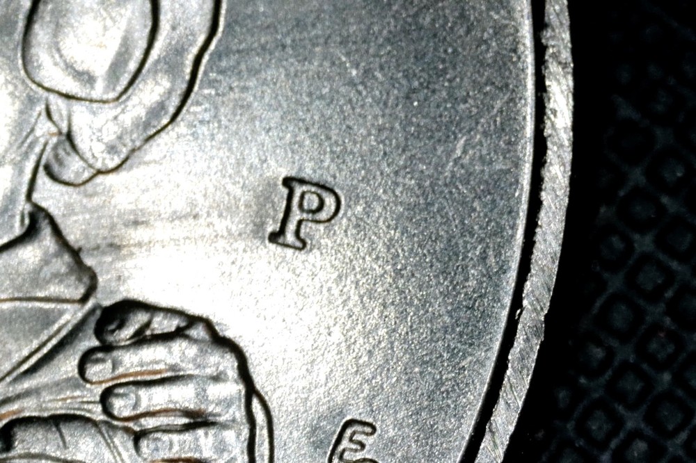 2026 P Mayflower Compact Quarter with a Struck-Through and Feeder Finger Errors
