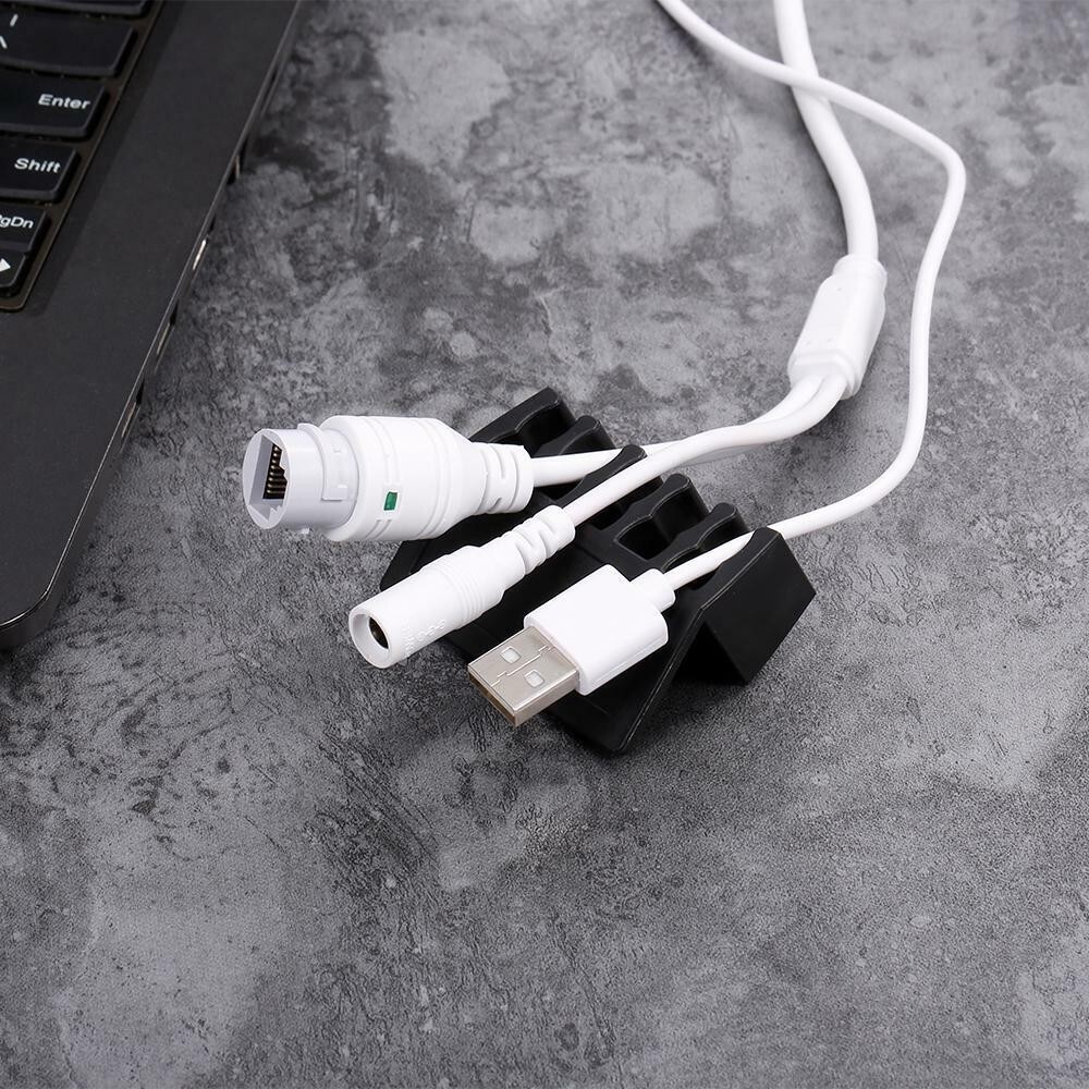 Cable Organizer 2pcs Five Slot Plastic Wire Cord Divider Holders Multipurpose