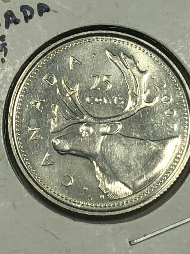 2007  Canada  25 Cent Coin #0918