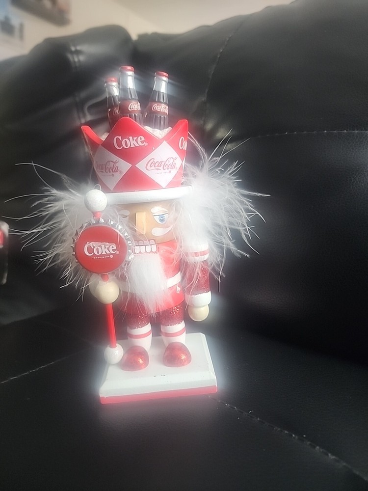 8" Coca-Cola Nutcracker