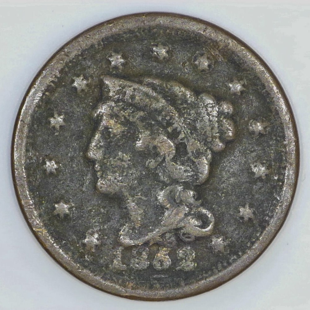 ~EARLY AMERICAN COPPER~ 1852 Large Cent 1c e388