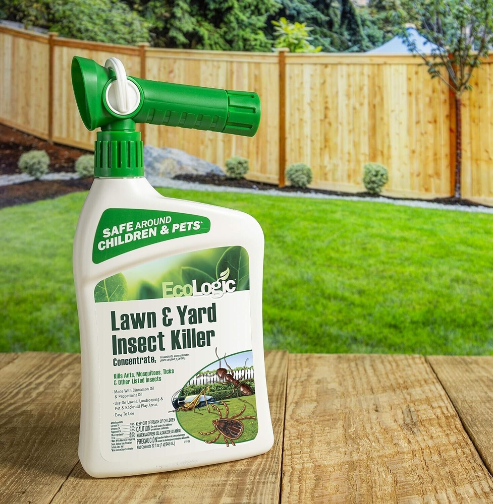 Ecologic Lawn & Yard Insect Killer Kills On Contact Concentrate 32Oz Spray