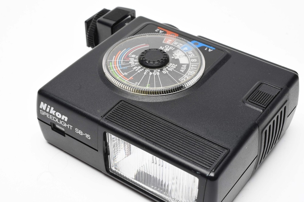 Nikon SB-15 compact flash w/case, diffuser, Tested, Great!