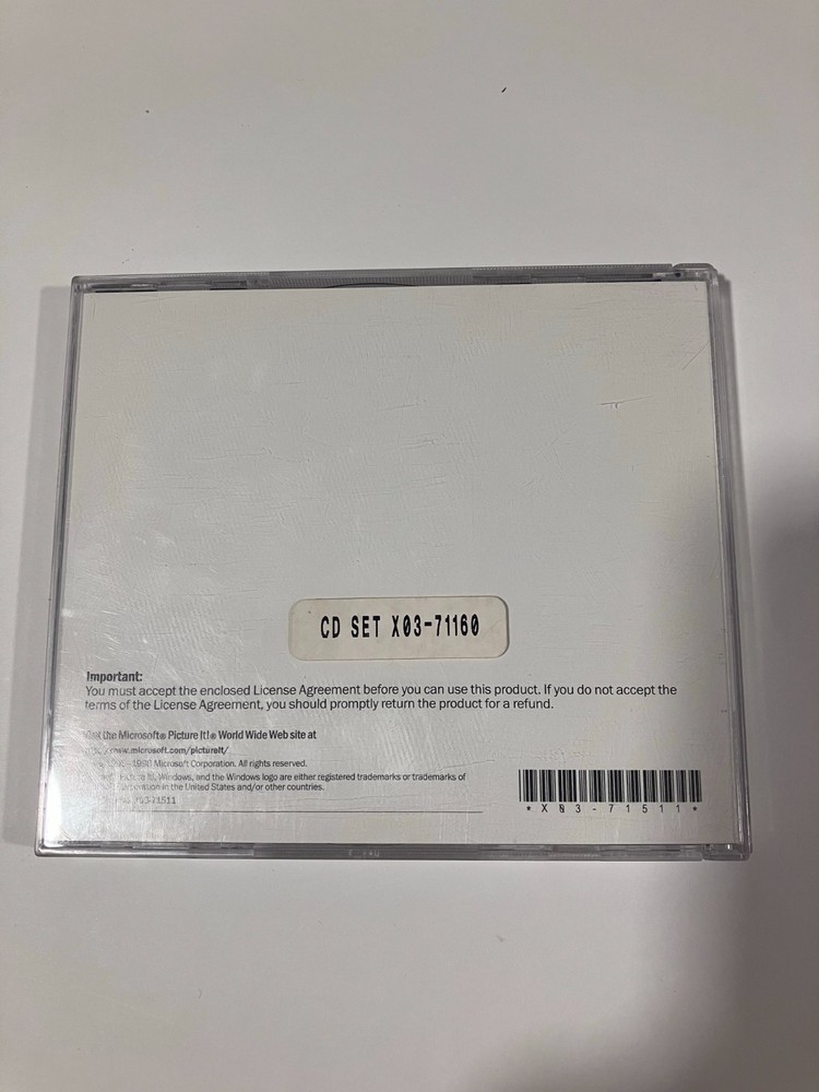MICROSOFT PICTURE IT! 99 - 2 CD SET & BOOK