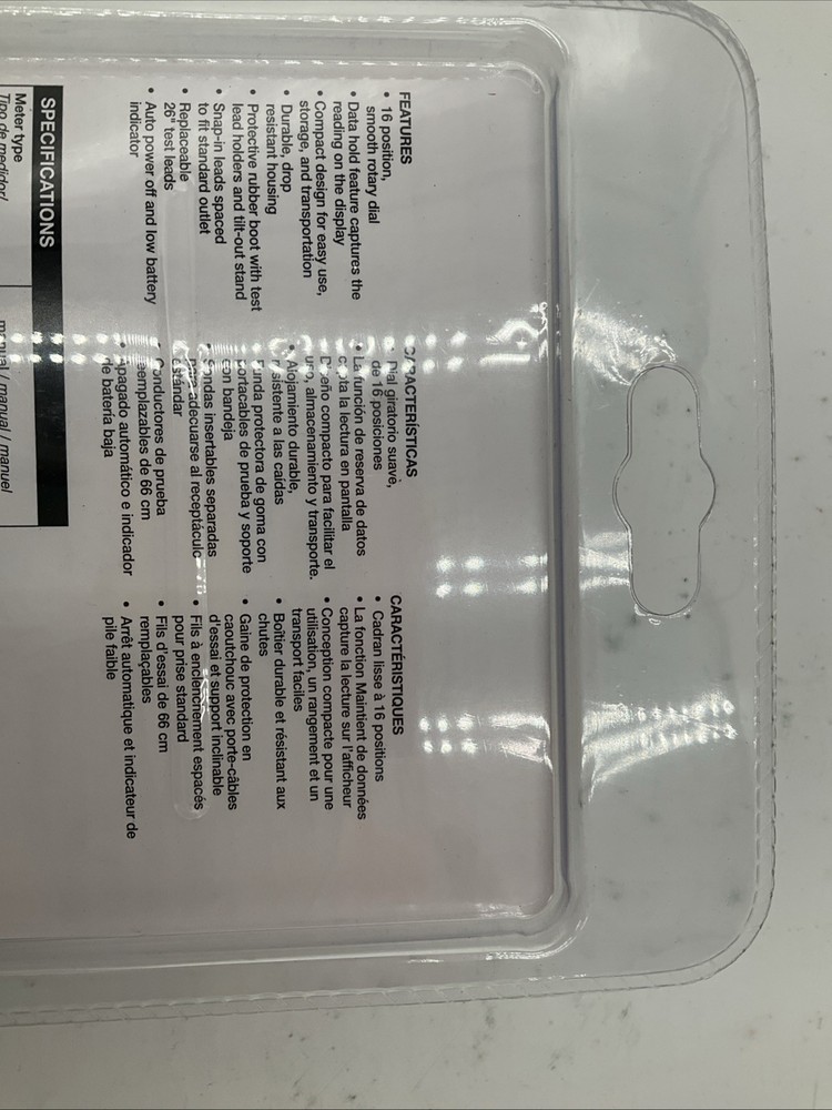 Gardner Bender 14 Range 4-Function Manual Ranging Digital Multimeter With Rubber