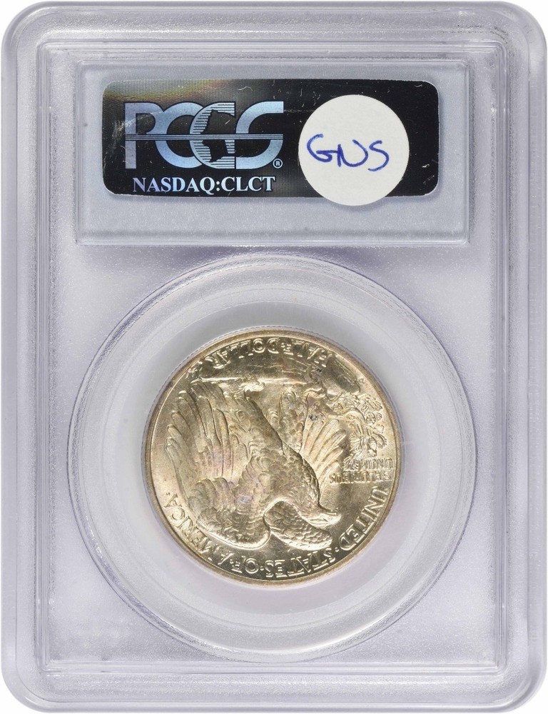 1942-D Walking Liberty Silver Half Dollar MS64 PCGS