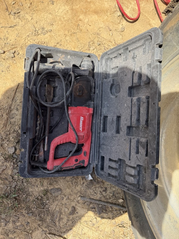 Bauer 1642E-B 1" SDS + Variable Speed Pro Rotary Hammer Drill
