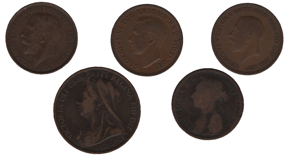 British Coins Bulk Lot – Small Mixed Selection ×11