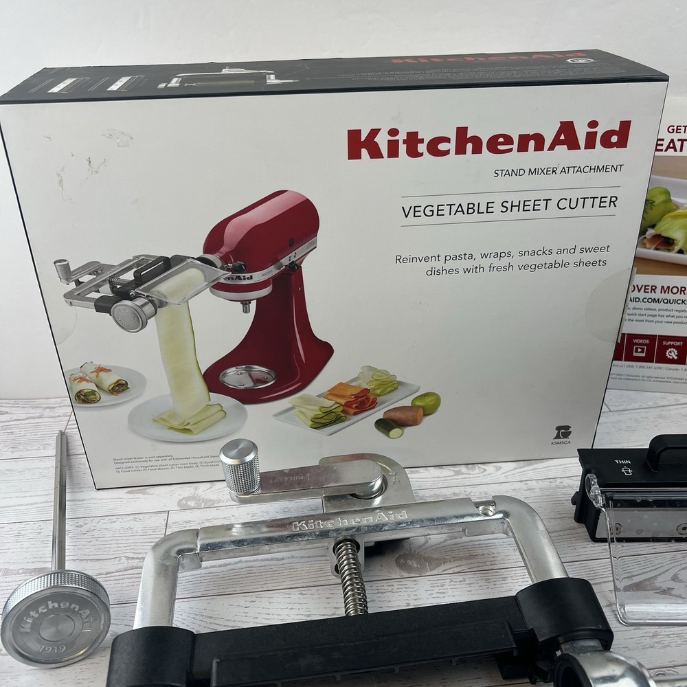 KitchenAid Vegetable Sheet Cutter Stand Mixer Attachment KSMSCA.