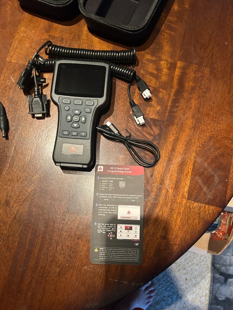 Holdwell DS13 Handheld Programmer Support Switching for Motor Speed Controller