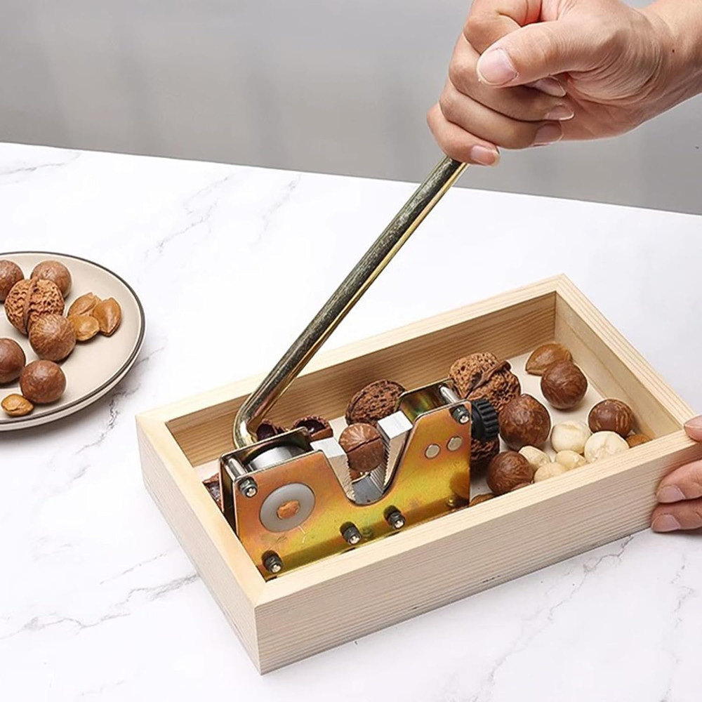 Nut Crackers All Nuts Set Manual Nut Cracker Nut Tongs Walnuts Open Tool Handle