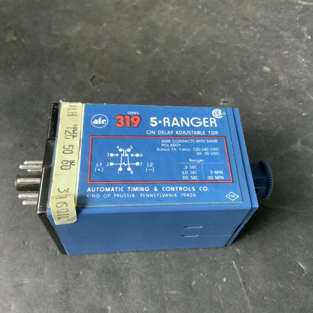 Series 319 5- Ranger Time Delay Relay ($21 OBO)