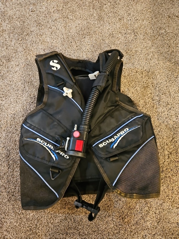 Scubapro Classic BCD Diving Vest Dive Jacket With Air Regulator Size M Medium