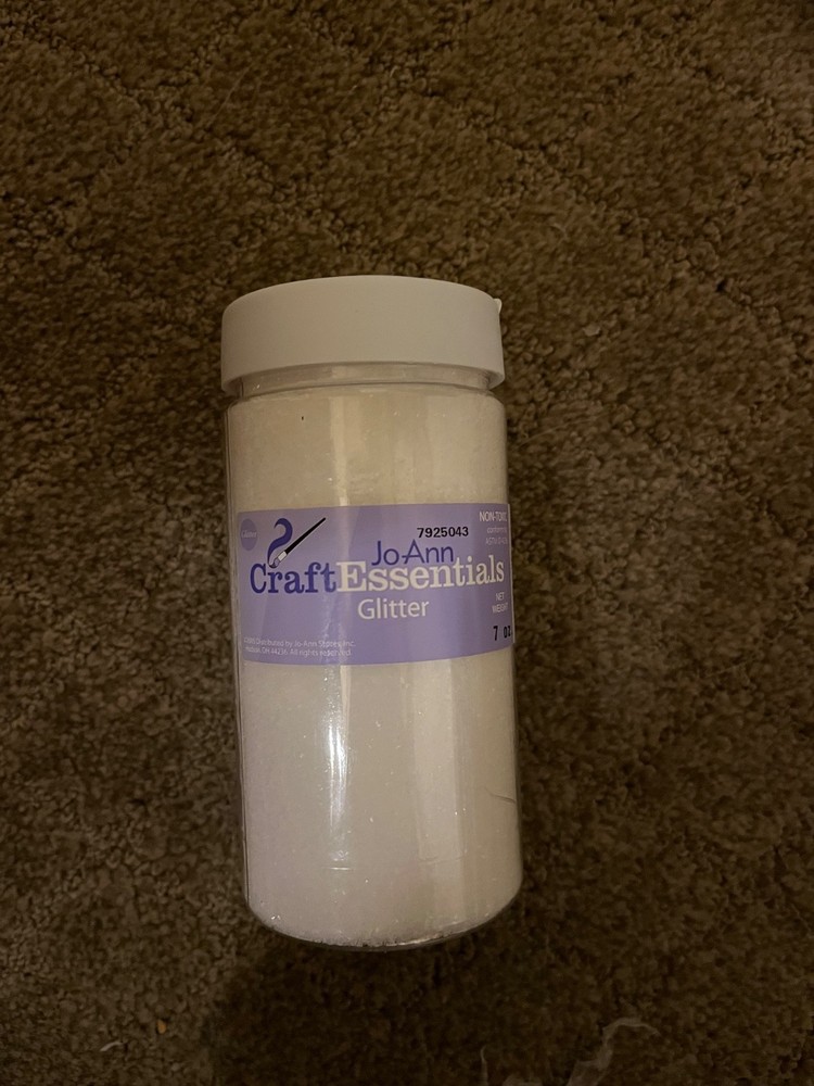 JoAnn Craft Essentials Glitter Crystal 7oz Bottle