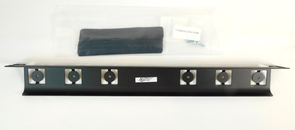 Panduit Strain Relief Bar, Manager, 72 Cable SRBM19BLY Hook & Loop Cable Ties