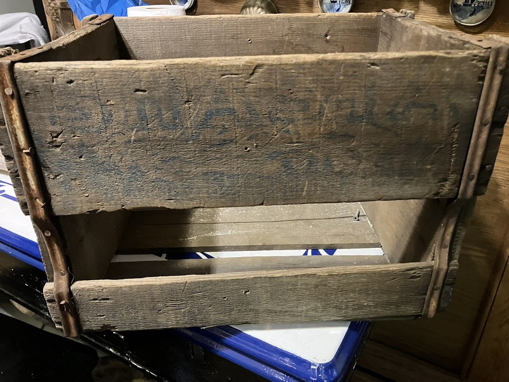 Shasta Water Wood Crate