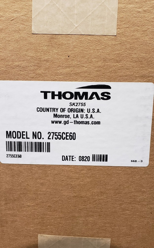New Gardner Denver Compressor 2755CE60