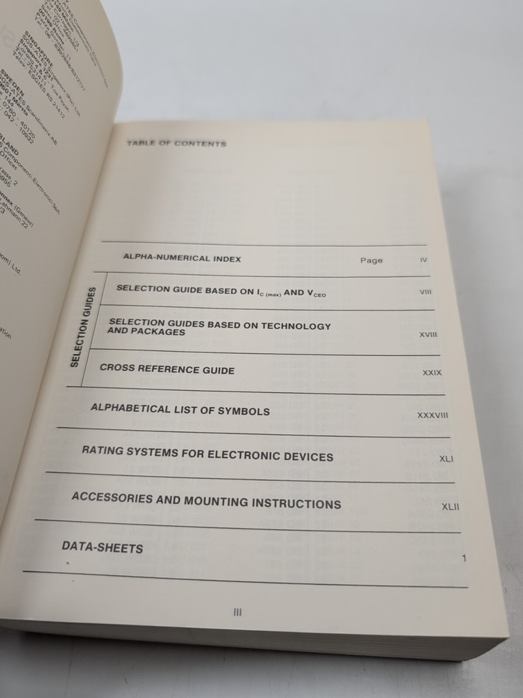 Electronics Data Book: SHS-Thomson Microelectronics, Discrete Power Devices 1980