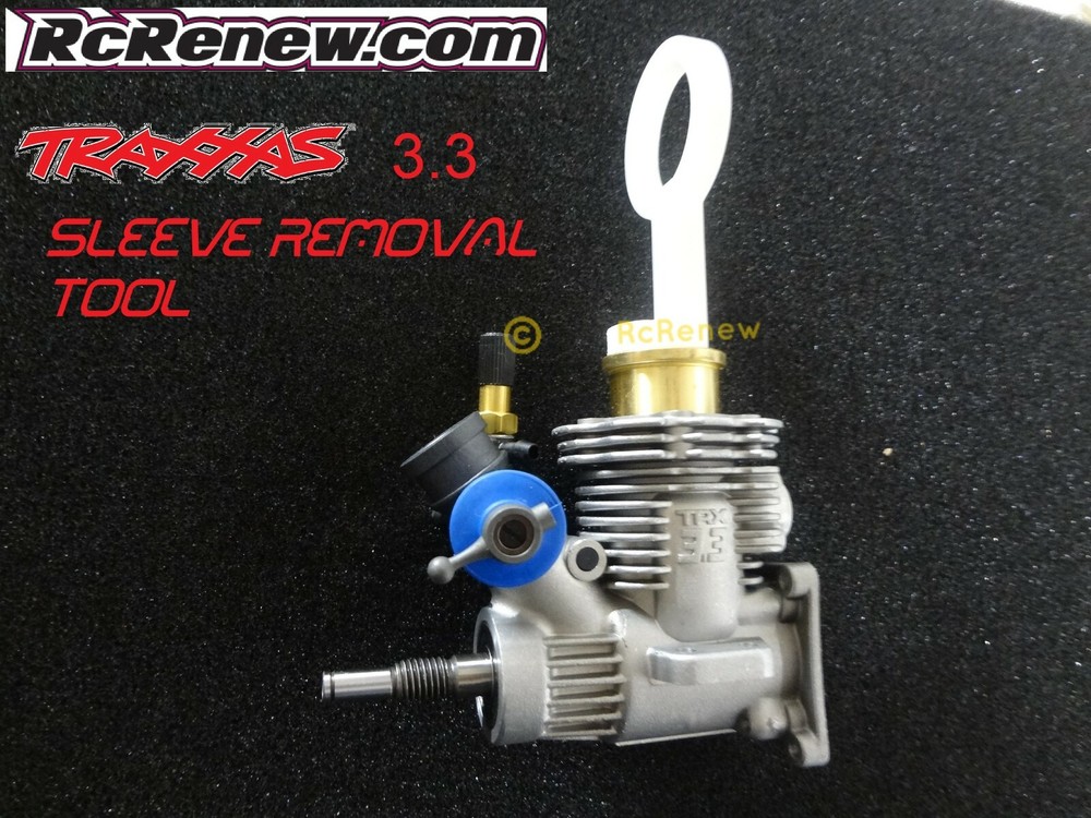 TRAXXAS 3.3 engine sleeve removal puller  tool BY RCRENEW RC engine tool