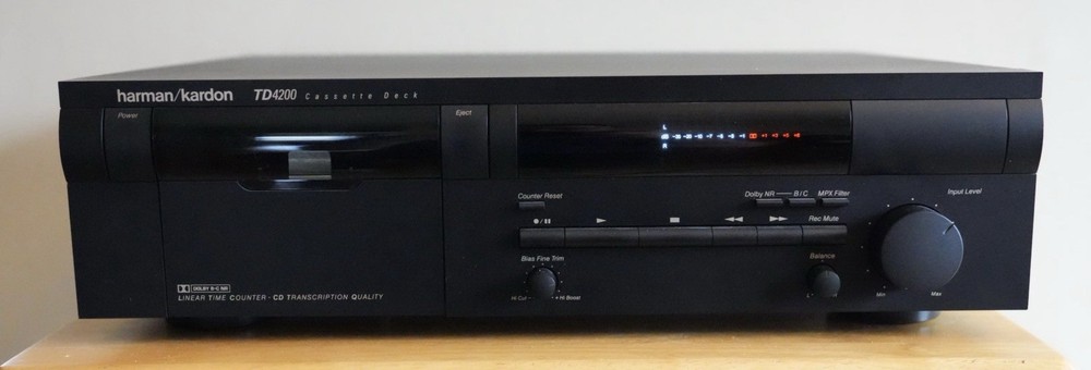 Vintage Harman/Kardon TD4200 Cassette Deck