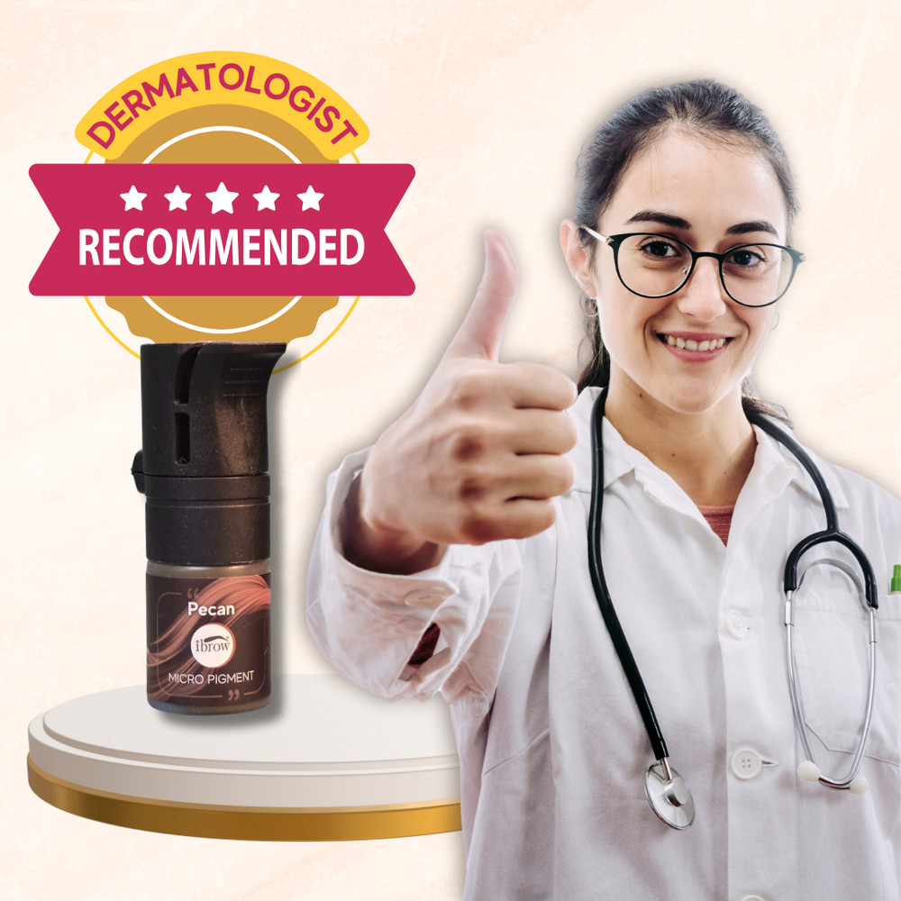 Ibrow Permanent Makeup Pecan Liquid Tattoo Ink for Brows (5ml)