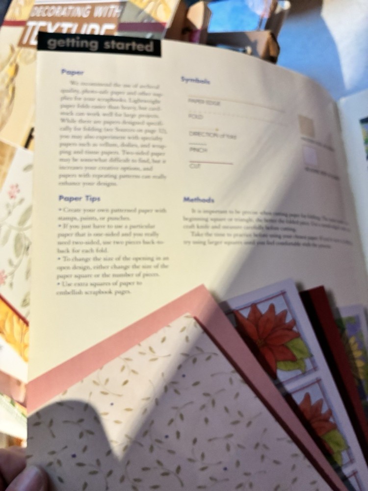 Memory Folding Memory Book Scrapbooking Craft Guide Paper Folding
