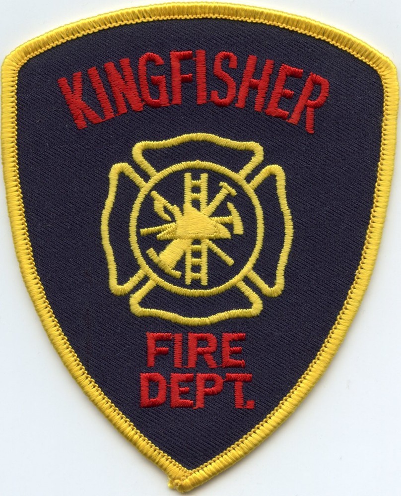 KINGFISHER OKLAHOMA OK FIRE PATCH