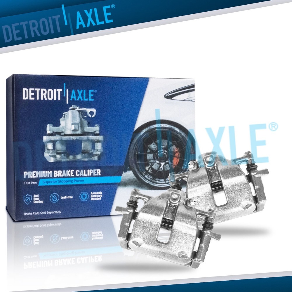 Pair Front Brake Calipers w/ Brackets for 2007 - 2012 2013 2014 2015 Mini Cooper