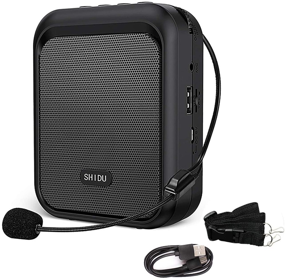 Portable PA Speaker Amplifier & Microphone System Bluetooth Rechargeable