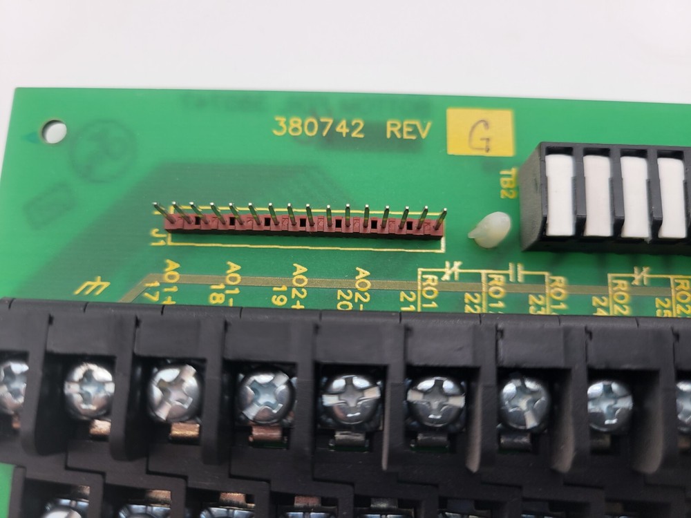 ABB 380742 Rev G Terminal Board Schematic 380771 Power Connection Module PLC