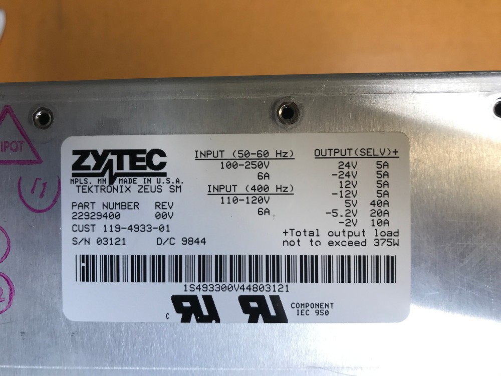 TLA-704 Power module - working system part-out