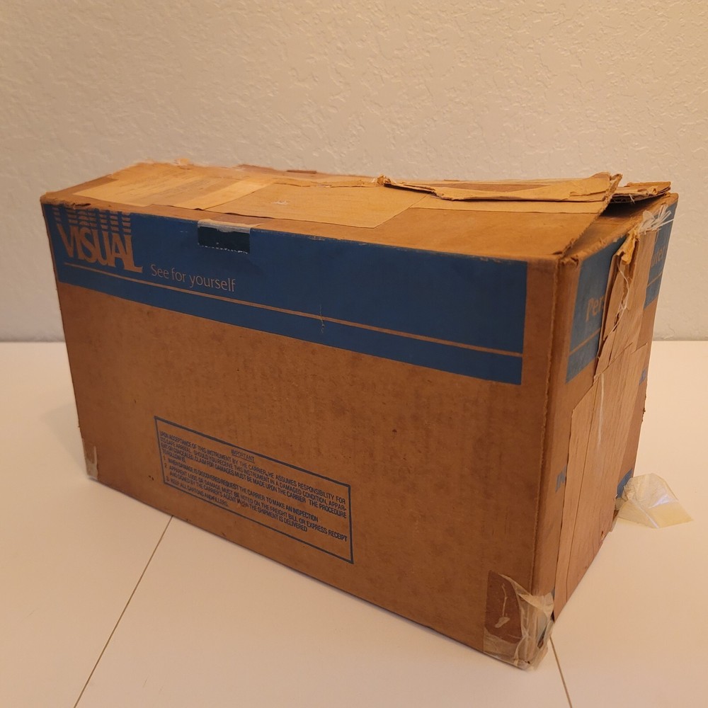Vintage Visual 1050 Personal Computer with Boxes, Manuals, Disks L@@k!!! RARE!!!