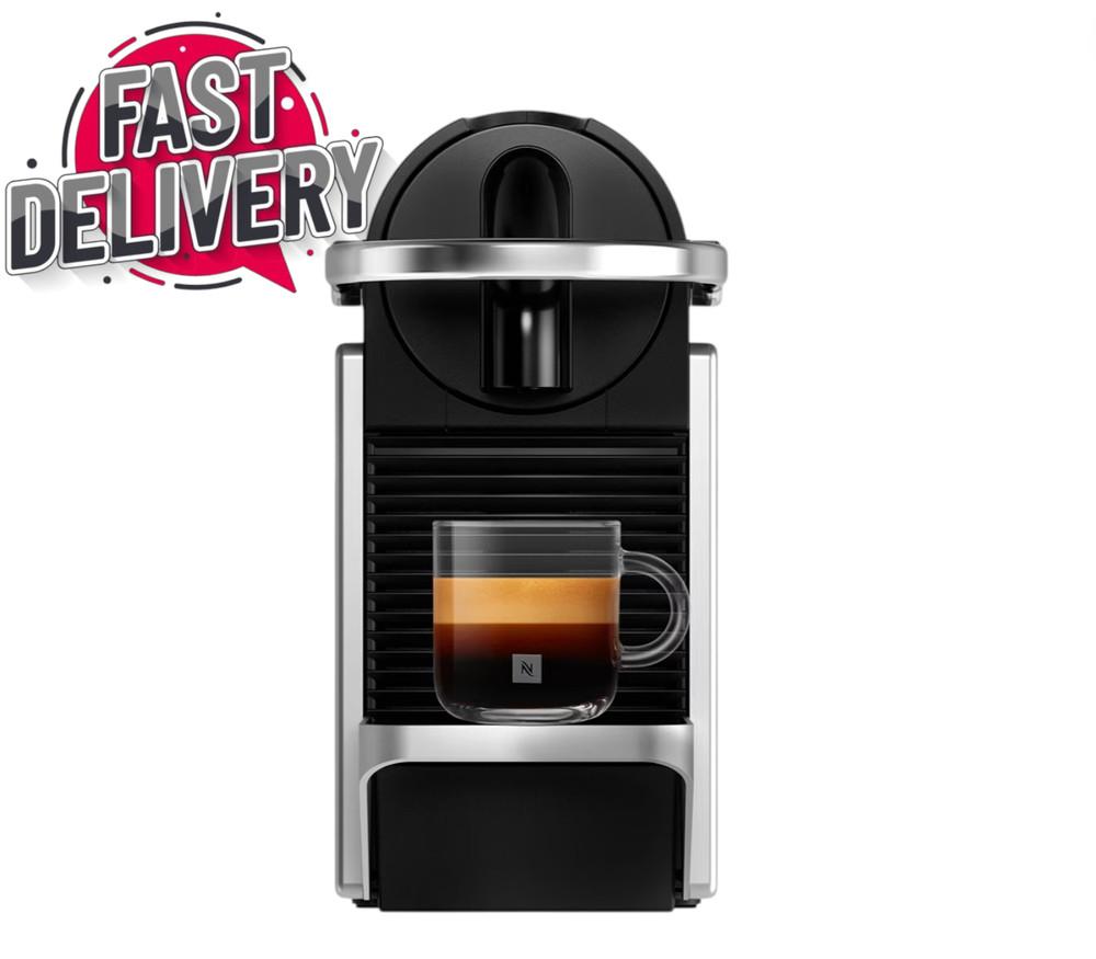 Nespresso Pixie Espresso Machine Silver Redesign! SALE !!!!!!!