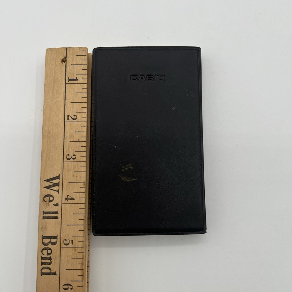 Casio LC-310 Electronic Calculator-Case-Operation Manual Works Great!