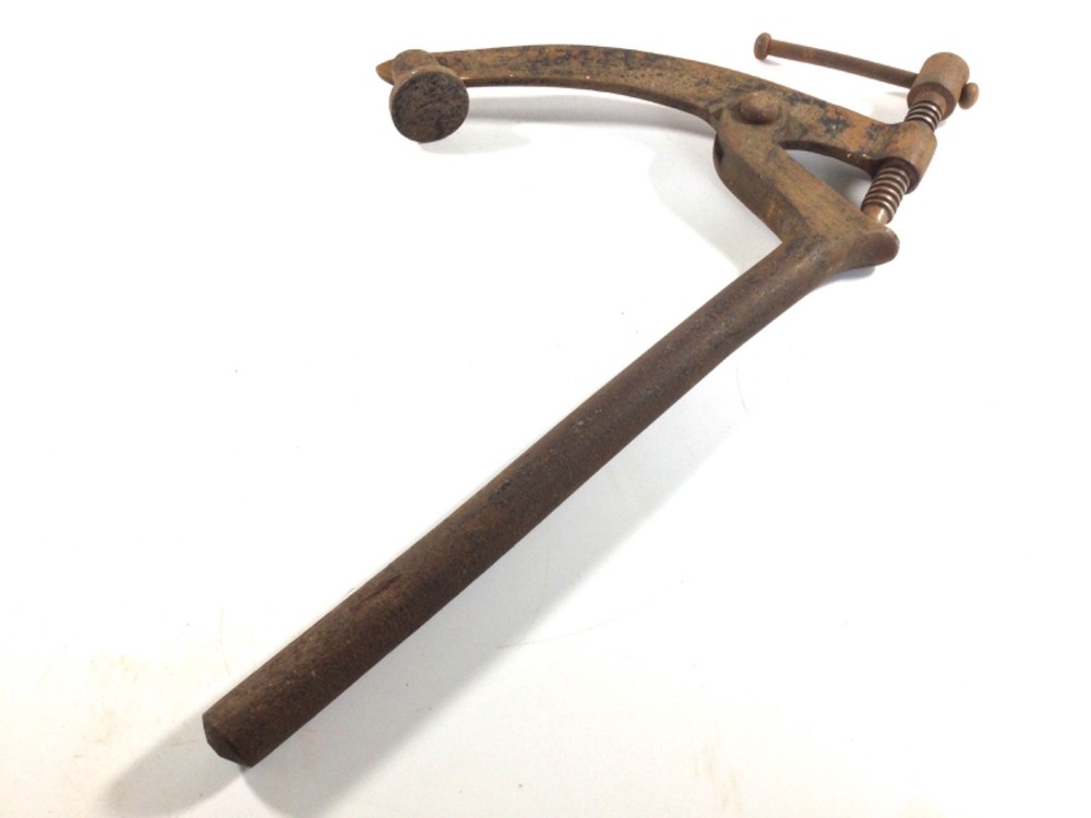 big vintage Bench Holdfast