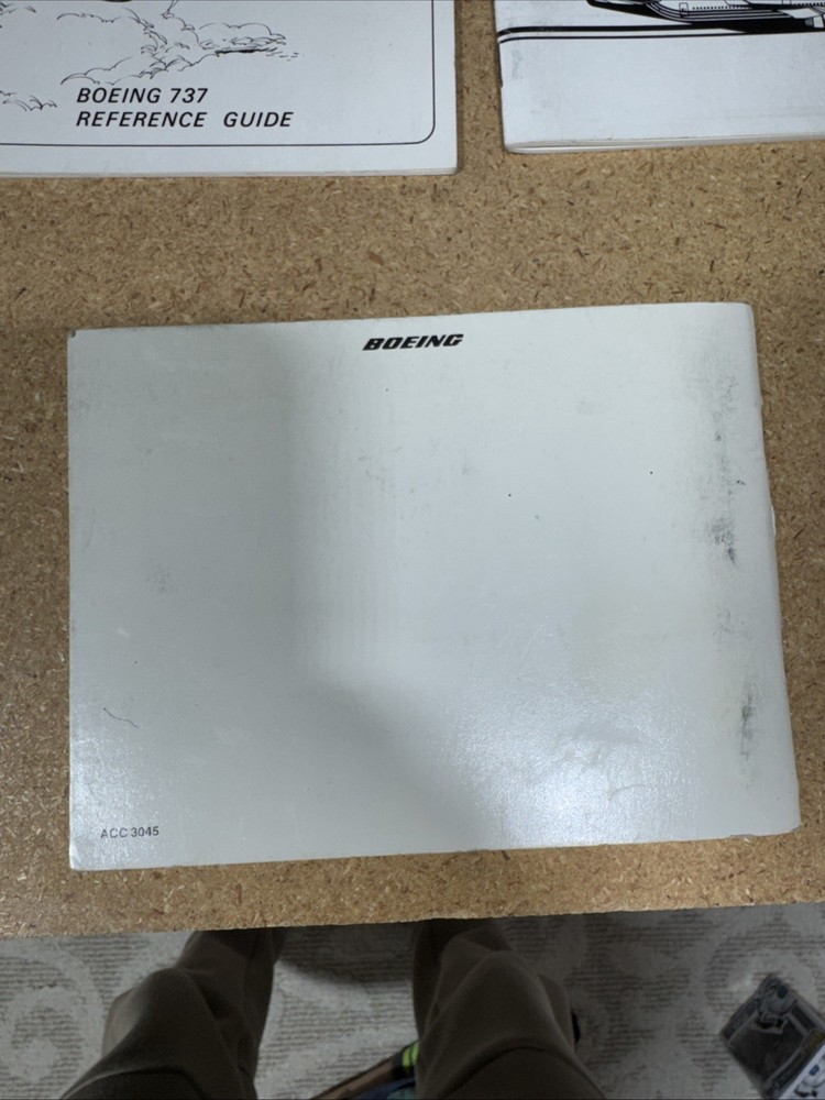 Lot Of 5 Vintage Boeing Reference Guide